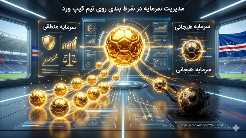 مدیریت سرمایه در شرط بندی روی تیم کیپ ورد در جام جهانی 2026